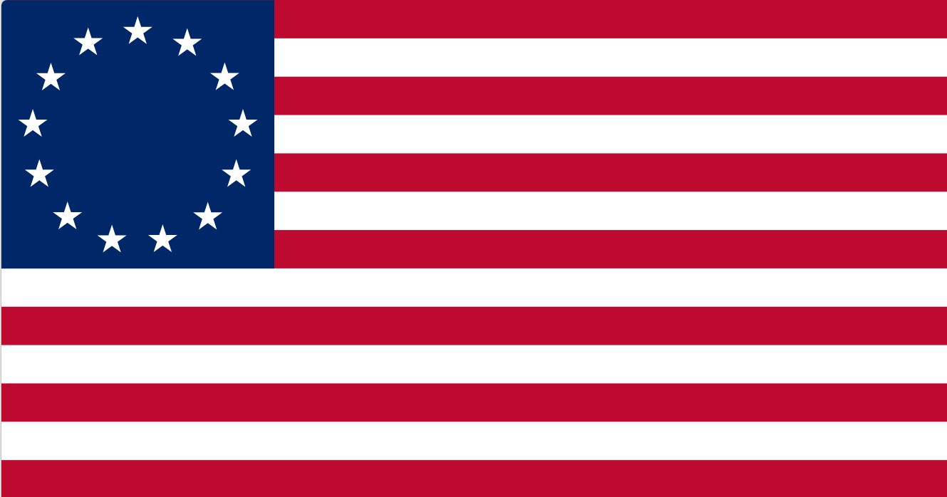 Betsy Ross Flag from 1777