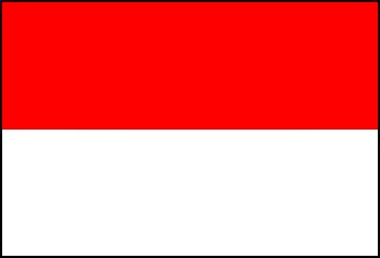 Indonesien Flagge