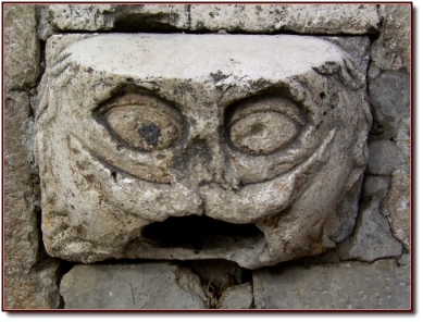 Dubrovnik Franziskanerkirche Reliefkopf