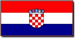 Fahne Kroatien
