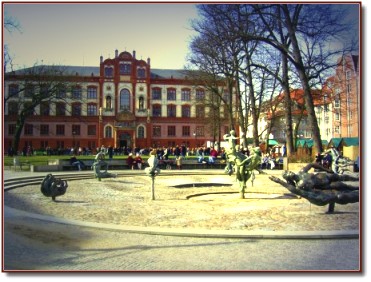 Rostock Unversitätsplatz