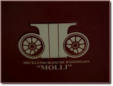 Bad Doberan Schild Mollibahn