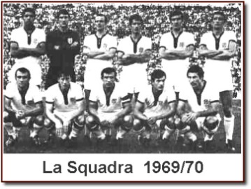 Cagliari La Squdra 1969/70