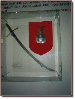Albanien Kruje Museum Schlacht